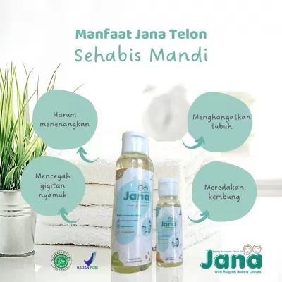 Manfaat Minyak Jana Telon Bidara Ruqyah Sehabis Mandi